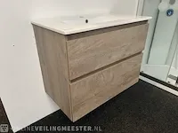 Badkamermeubel hr, grijs eiken - afbeelding 2 van  7