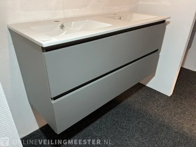 Badkamermeubel hr, matgrijs - afbeelding 2 van  8