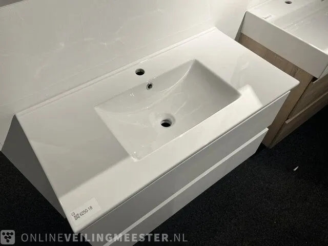 Badkamermeubel hr, step, glans wit - afbeelding 8 van  8
