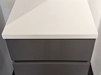 Badkamermeubel, ideal standard, grijs glans - afbeelding 2 van  6