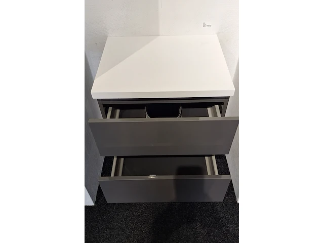 Badkamermeubel, ideal standard, grijs glans - afbeelding 5 van  6