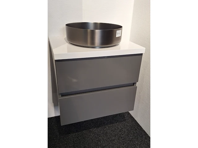 Badkamermeubel, ideal standard, grijs glans - afbeelding 6 van  6