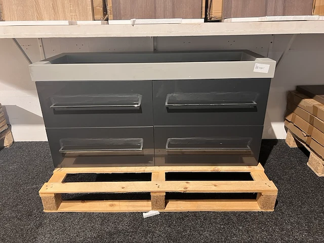 Badkamermeubel ideal standard, grijs glans - afbeelding 1 van  4