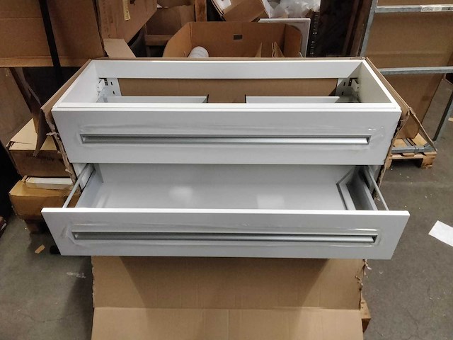 Badkamermeubel met 2 lades. - afbeelding 1 van  5