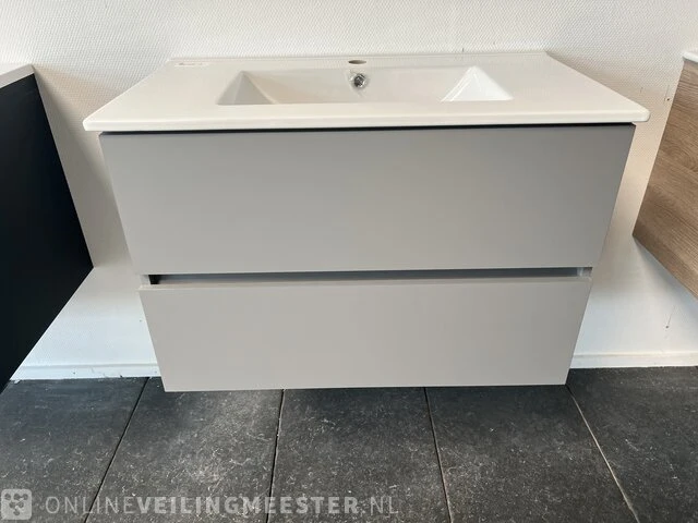 Badkamermeubel solar, matgrijs - afbeelding 1 van  5