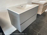 Badkamermeubel solar, matgrijs - afbeelding 2 van  5