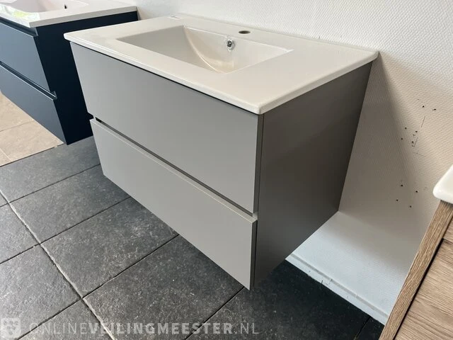 Badkamermeubel solar, matgrijs - afbeelding 3 van  5
