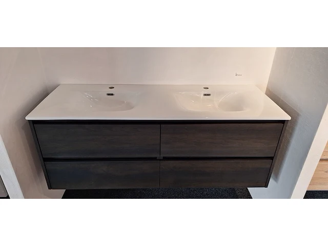 Badkamermeubel thebalux, beat, coal oak - afbeelding 2 van  6