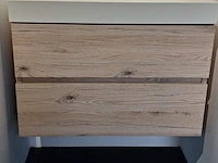 Badkamermeubel, thebalux, beat, natural oak