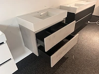 Badkamermeubel thebalux, beton grijs - afbeelding 5 van  6
