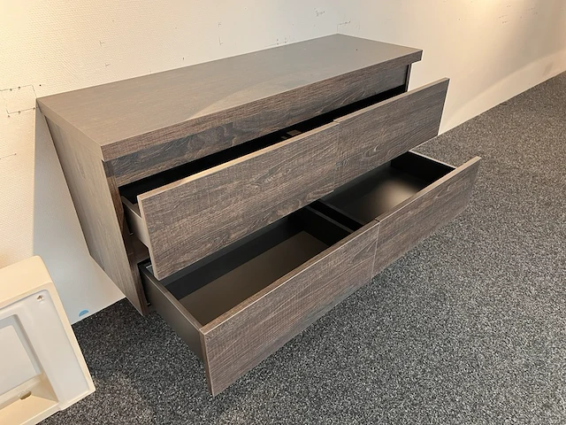 Badkamermeubel thebalux, donker eiken - afbeelding 4 van  4