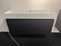 Badkamermeubel thebalux, zwart eiken - afbeelding 1 van  4