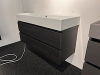 Badkamermeubel thebalux, zwart eiken - afbeelding 3 van  4