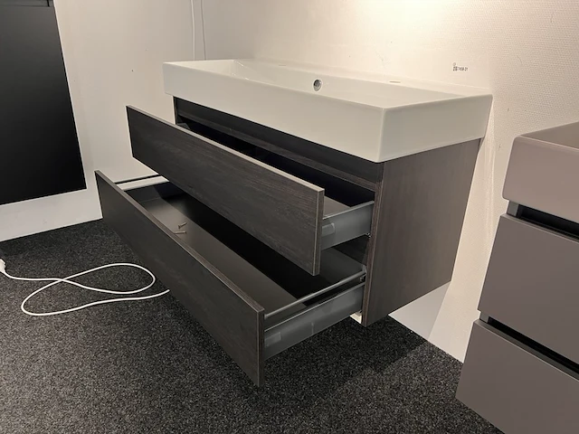 Badkamermeubel thebalux, zwart eiken - afbeelding 4 van  4