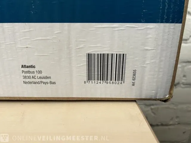 Badkamermeubel twee deuren 60 cm atlantic, clara, wit - afbeelding 5 van  5