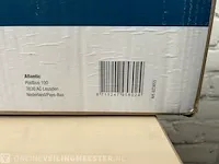 Badkamermeubel twee deuren 60 cm atlantic, clara, wit - afbeelding 5 van  5