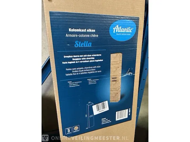 Badkamermeubelset met twee kolomkasten atlantic, aria, stella - afbeelding 6 van  6