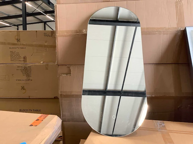 Badkamerpiegel - led - 100x40x3 cm - afbeelding 1 van  3