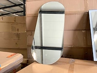 Badkamerpiegel - led - 100x40x3 cm - afbeelding 2 van  3