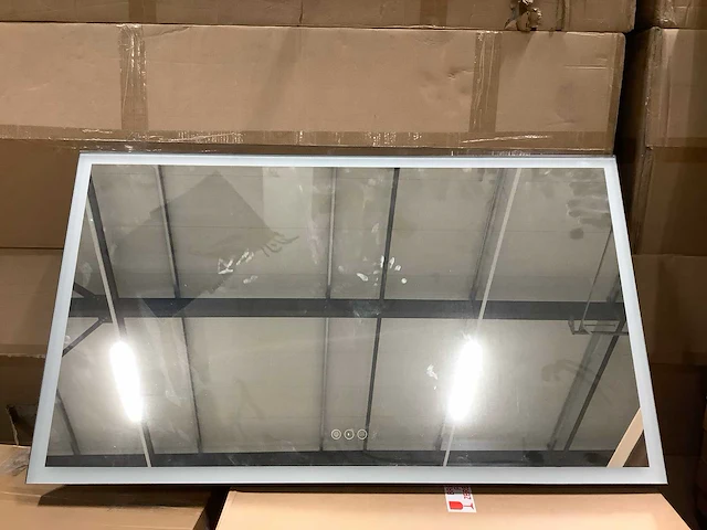 Badkamerpiegel - led - 120x70x4 cm - afbeelding 1 van  5