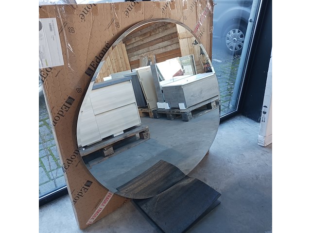 Badkamerspiegel, edoné, organisch - afbeelding 1 van  5