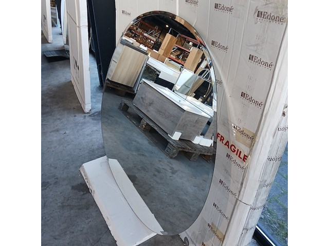 Badkamerspiegel, edoné, organisch - afbeelding 2 van  3