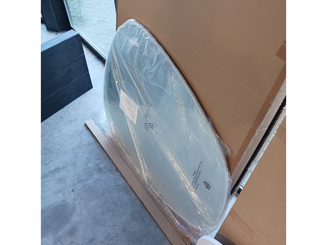 Badkamerspiegel, hipp design, organisch - afbeelding 3 van  5