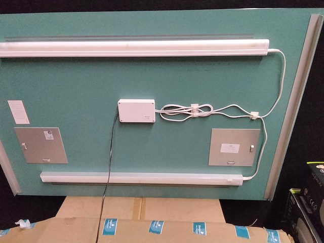Badkamerspiegel met verlichting & 2x verwarmingsmatten - afbeelding 5 van  6