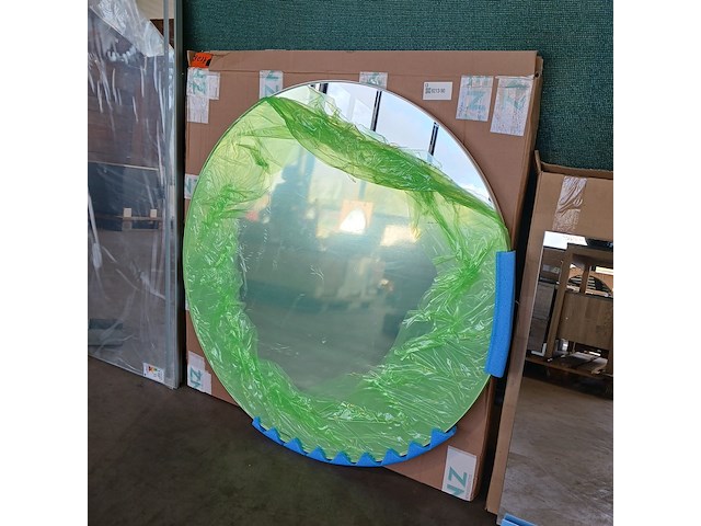 Badkamerspiegel, xenz, cola, mat wit - afbeelding 1 van  3