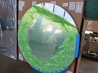 Badkamerspiegel, xenz, cola, mat wit - afbeelding 1 van  3