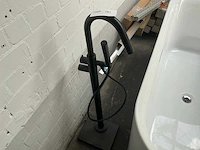 Badkraan zwart voor vrijstaand bad 110cm - afbeelding 1 van  5