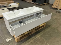 Badmeubel 120cm duo wit - afbeelding 3 van  7