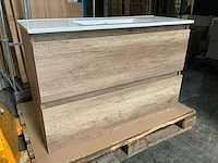 Badmeubel 121cm - afbeelding 1 van  7