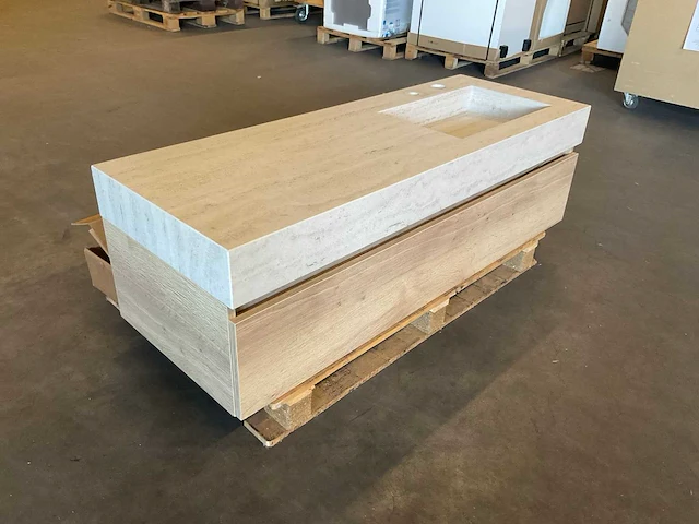 Badmeubel 140 cm - afbeelding 1 van  6