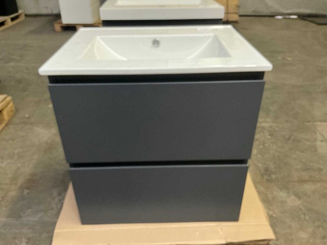 Badmeubel 60cm antracite - afbeelding 1 van  6