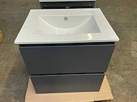 Badmeubel 60cm antracite - afbeelding 2 van  6