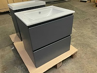 Badmeubel 60cm antracite - afbeelding 3 van  6