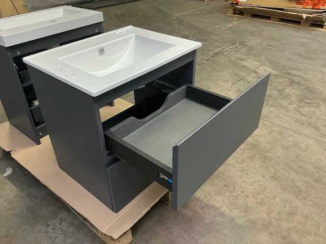 Badmeubel 60cm antracite - afbeelding 4 van  6