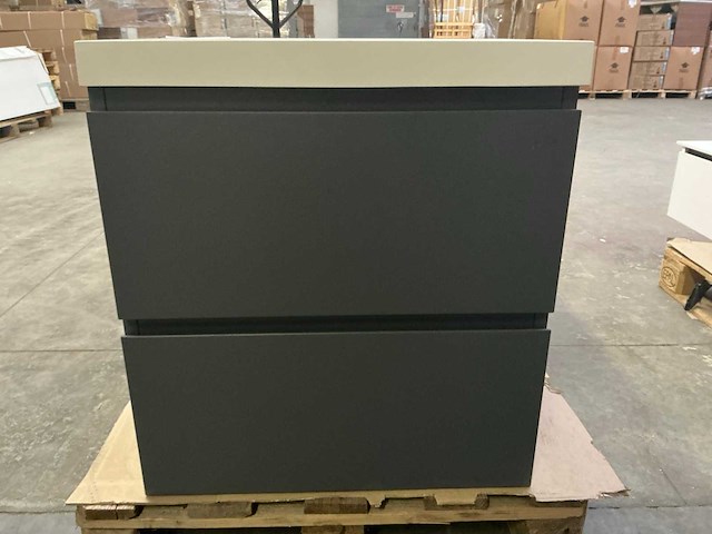 Badmeubel 60cm antracite - afbeelding 1 van  8