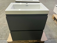 Badmeubel 60cm antracite - afbeelding 2 van  8