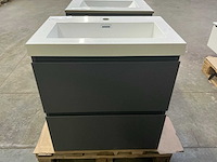 Badmeubel 60cm antracite - afbeelding 3 van  8