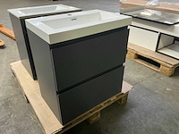 Badmeubel 60cm antracite - afbeelding 4 van  8