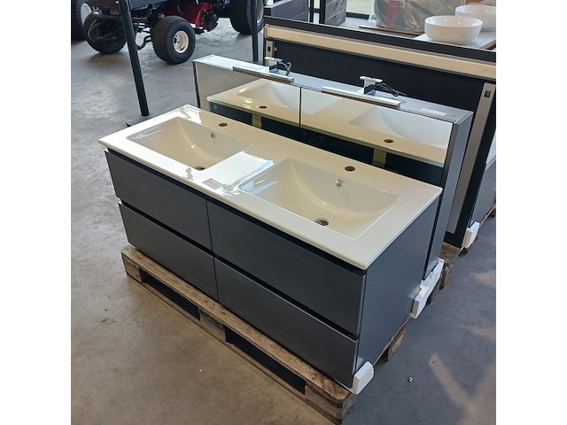 Badmeubel, blum, antraciet mat - afbeelding 5 van  11