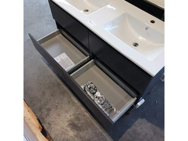 Badmeubel, blum, antraciet mat - afbeelding 9 van  11