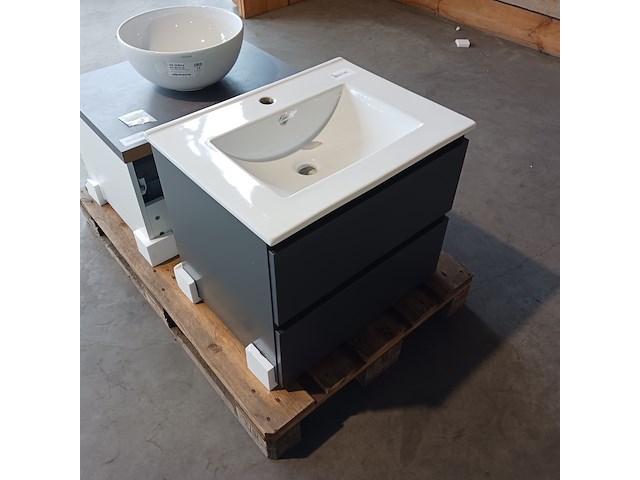 Badmeubel, blum, antraciet mat - afbeelding 2 van  8