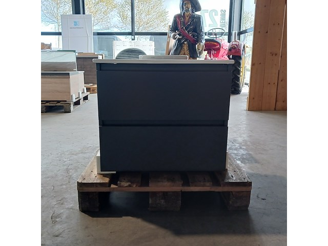 Badmeubel, blum, antraciet mat - afbeelding 3 van  8