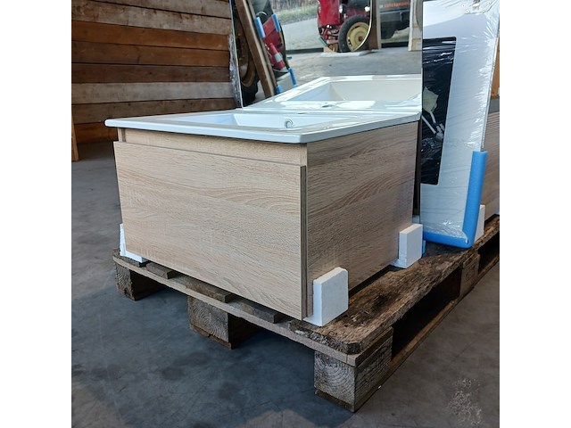 Badmeubel, blum, beach oak - afbeelding 3 van  9