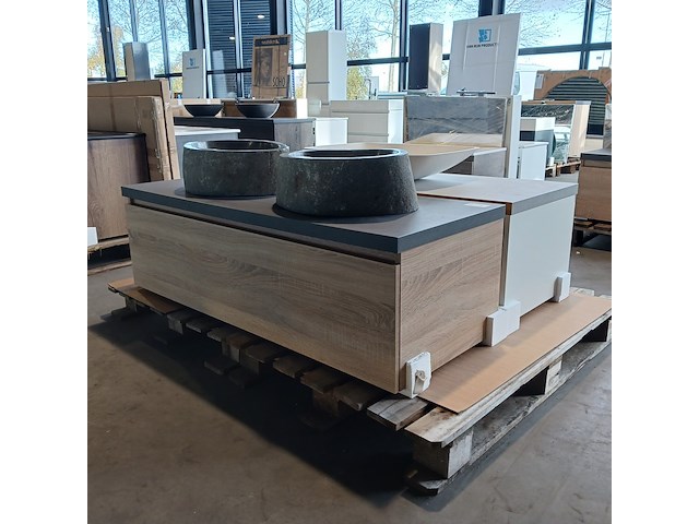 Badmeubel, blum, beach oak - afbeelding 8 van  14