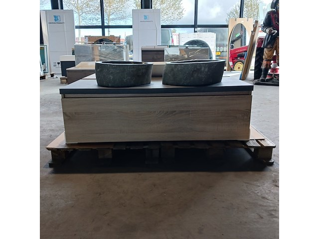 Badmeubel, blum, beach oak - afbeelding 9 van  14