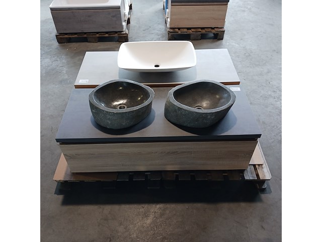 Badmeubel, blum, beach oak - afbeelding 10 van  14